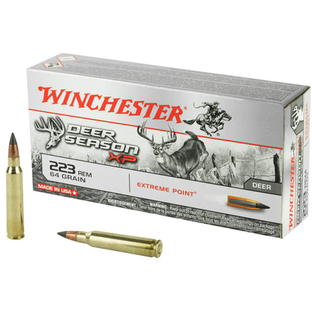 Winchester Deer Season XP Extreme Point 64 Grain .223 Remington 3020 fps