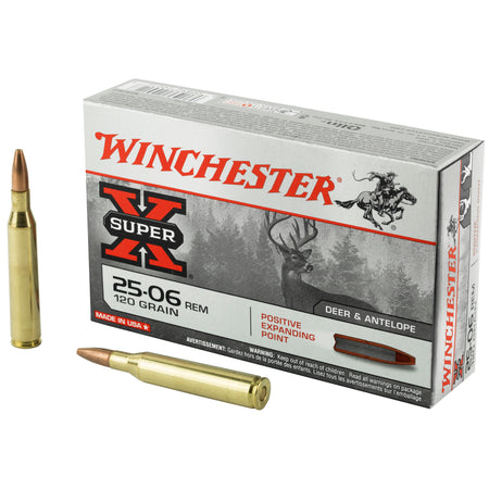 Winchester Super-X .25-06 Remington 120 grain Positive Expanding Point ammunition