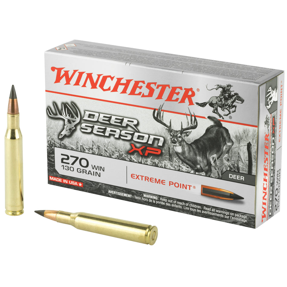 Winchester Deer Season XP Extreme Point 130 Grain .270 Winchester 3060 fps