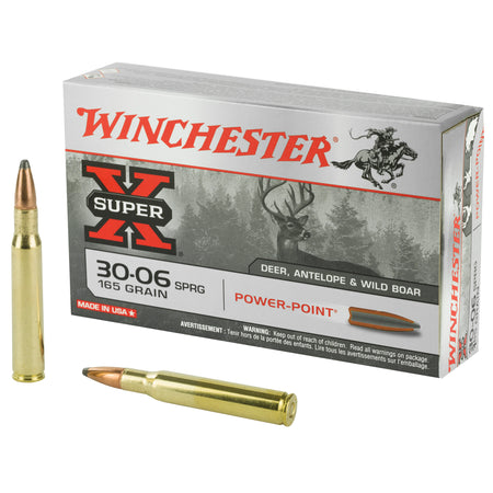 Winchester Super-X Power-Point Pointed Soft Point 165 Grain .30-06 Springfield 2800 fps