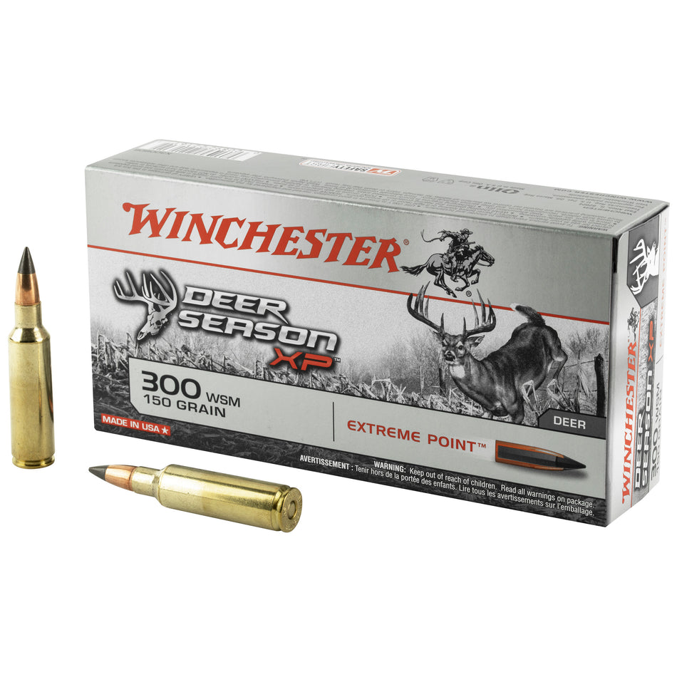 Winchester Deer Season XP .300 WSM 150 grain Extreme Point ammunition