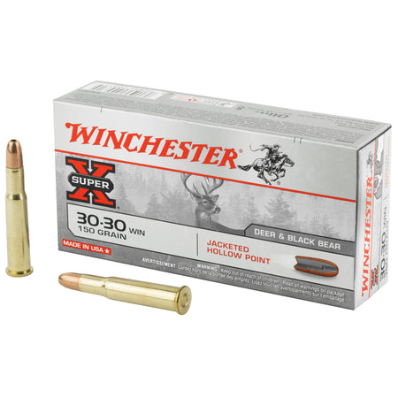 Winchester Super-X Jacketed Hollow Point 150 Grain .30-30 Winchester 2390 fps