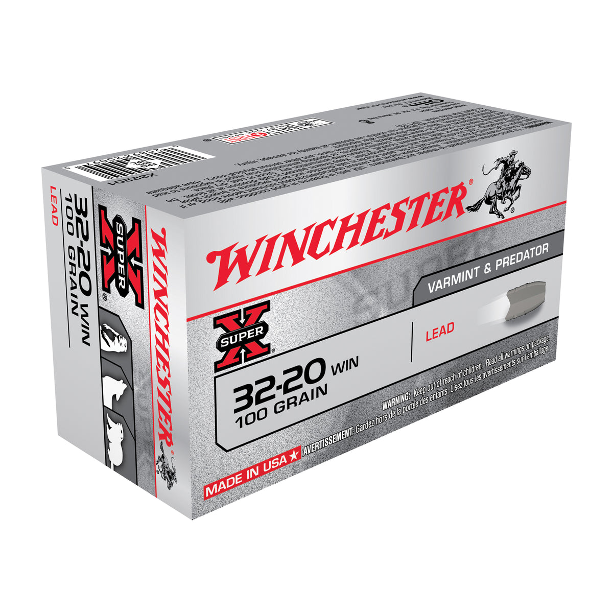 Winchester Super-X .32-20 Winchester 100 grain Lead ammunition