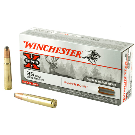 Winchester Super-X Power-Point .35 Remington 200 grain Pointed Soft Point ammunition
