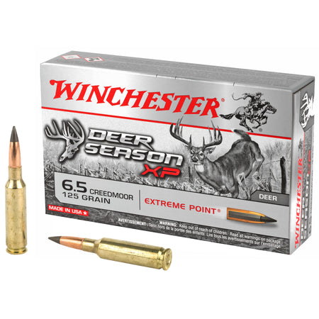 Winchester Deer Season XP Extreme Point 125 Grain 6.5mm Creedmoor 2850 fps