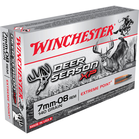 Winchester Deer Season XP Extreme Point 140 Grain 7mm-08 Remington 2800 fps