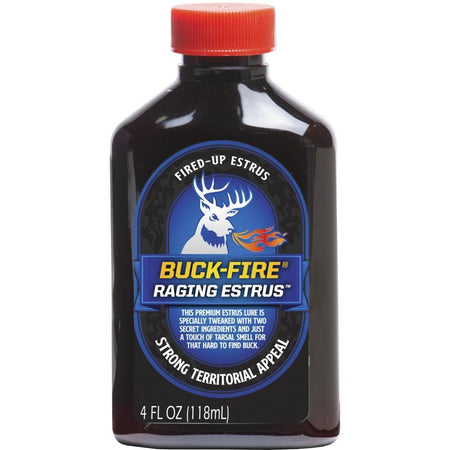 Wildlife Research Buck-Fire Raging Estrus 4oz Deer Hunting Scent