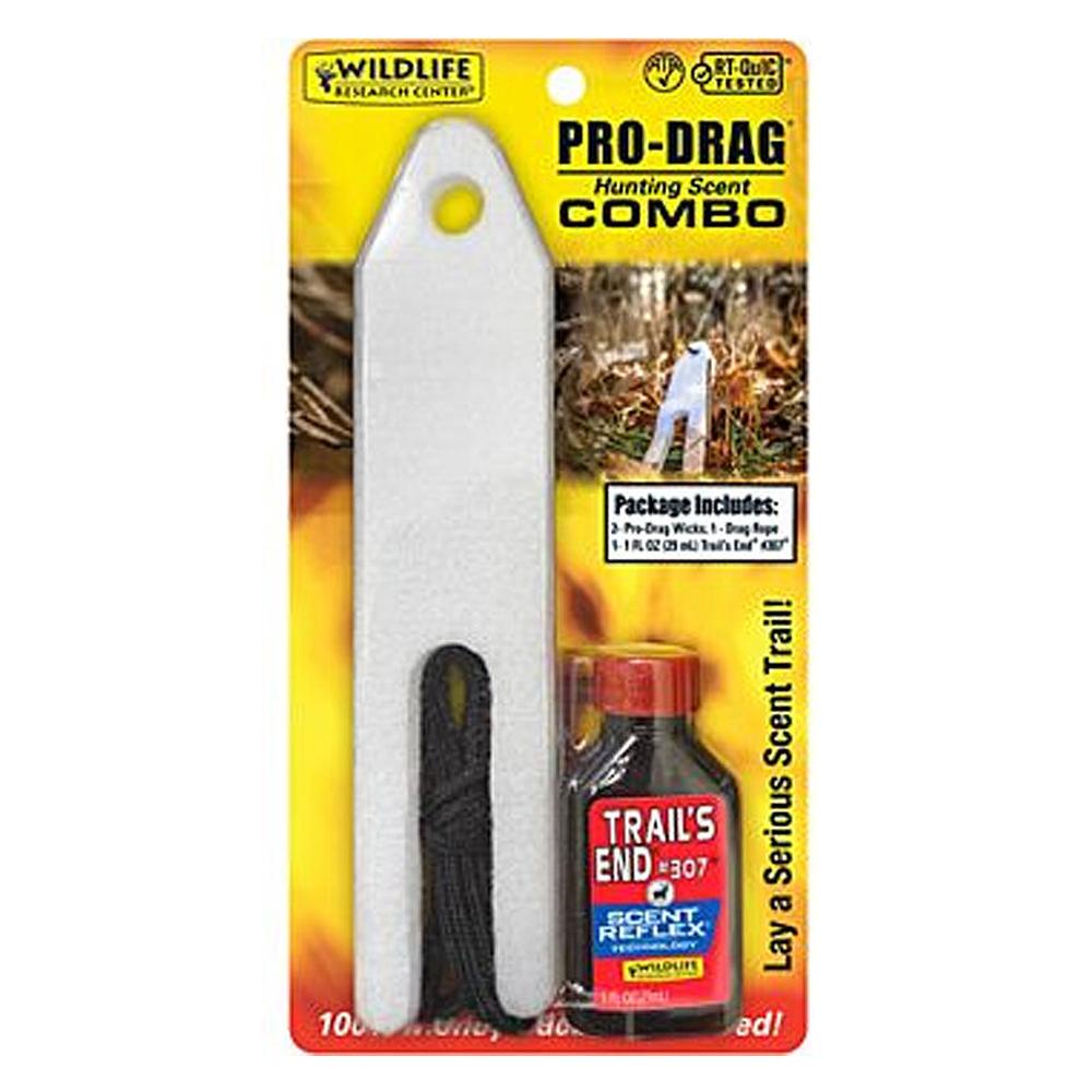 Wildlife Research Trail's End Scent and Pro-Drag Wick Combo 1 oz