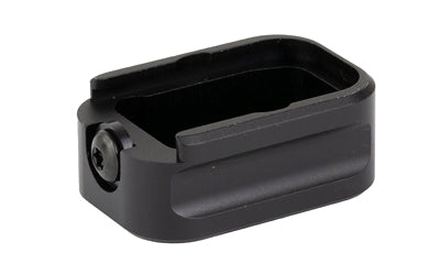 Warne Glock 17/22 Magazine Extension +3/+2 9MM/.40 S&W Aluminum Black 3106