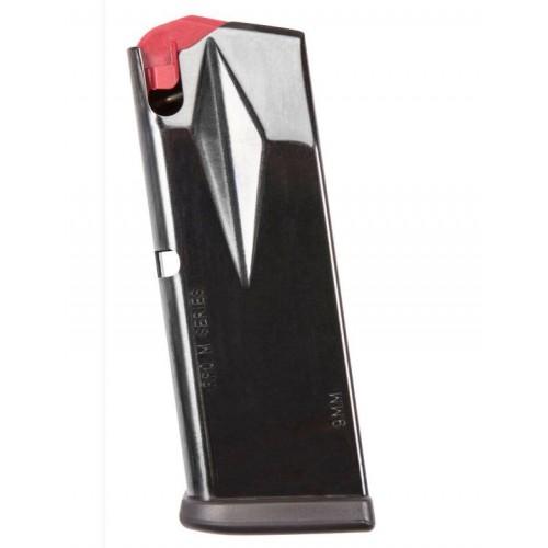 Walther PPQ M2 SC 9mm Luger Magazine Black 10rd with Finger Rest