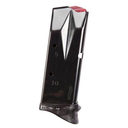 Walther PPQ M2 Subcompact 9mm Magazine Black 10rd with Ergonomic Extension