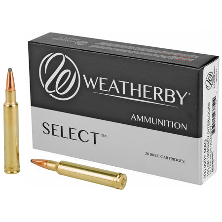 Weatherby Select Hornady Interlock 165 Grain .300 Weatherby Mag 3390 fps