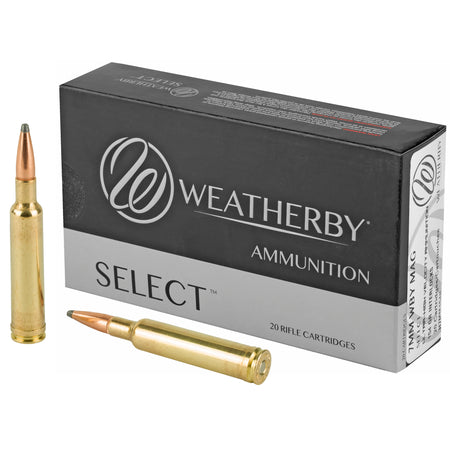 Weatherby Select Hornady Interlock 154 Grain 7mm Weatherby Mag 3250 FPS