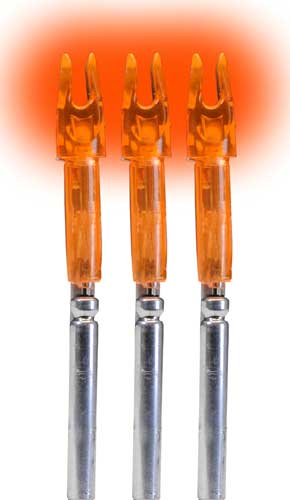Lumenok X-Series HD Orange Illuminated Arrow Nocks Pack of 3