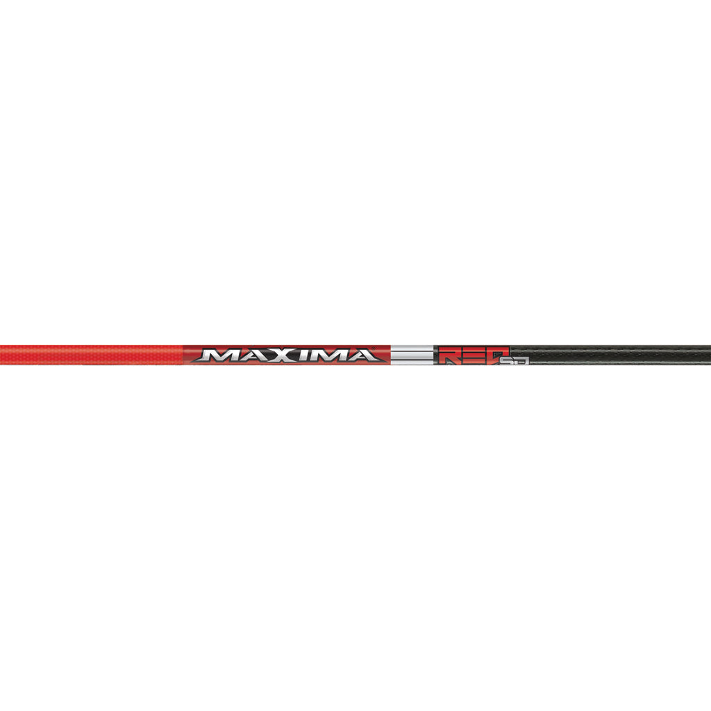 Carbon Express Maxima Red SD 250 Spine Red Zone Carbon Arrow Shafts 12-Pack