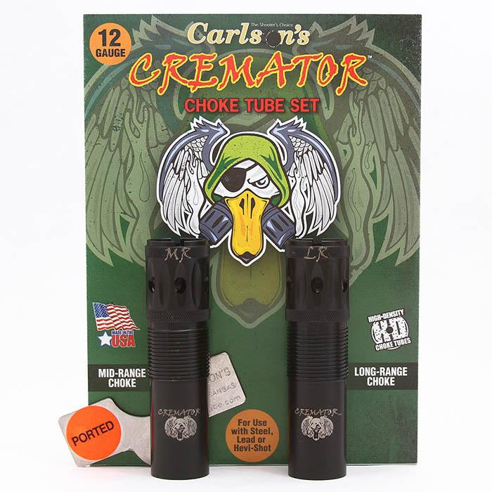 Carlson's Cremator 12 Gauge Remington Pro Bore Ported Choke Tube Waterfowl Mid Long Range 2-Count