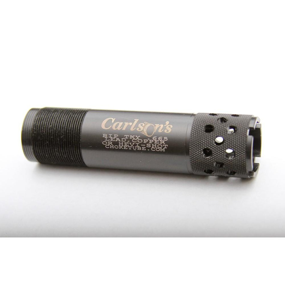 Carlson's Turkey Ported Extended Choke Tube 12 Gauge Browning Invector Plus .665