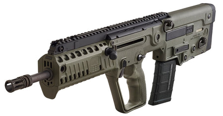 IWI US XG16 Tavor X95 5.56x45mm NATO Caliber with 16.50" Barrel, 30+1 Capacity, OD Green Metal Finish, OD Green Fixed Bullpup Stock & Polymer Grip Right Hand