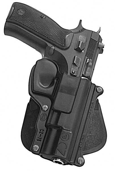 Fobus CZ 75D Compact Black Right-Hand Standard Paddle Holster