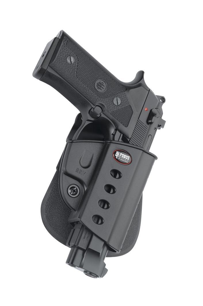 Fobus Evolution Paddle Holster Beretta Vertec Black Right-Hand Draw