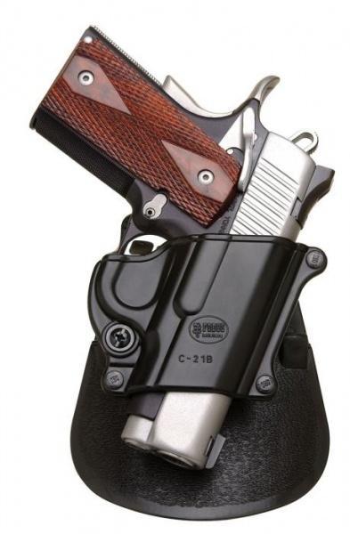 Fobus Compact Polymer Paddle Holster for 1911 Style Pistols