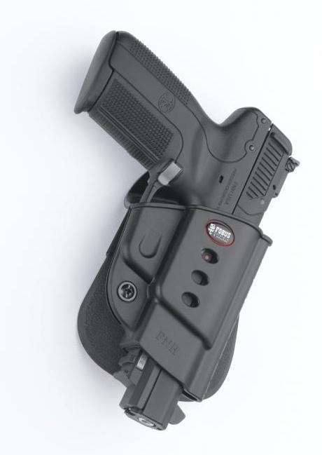Fobus Black Right Hand Evolution Series Paddle Holster for FN 5.7 Pistol