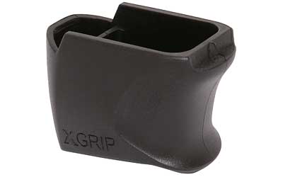 X-GRIP Glock 26/27 Magazine Spacer, Full-Size Glock Mag Compatibility, Black GL26-27