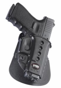 Fobus Evolution Belt Holster Glock and Walther PK 380 Left Hand Black