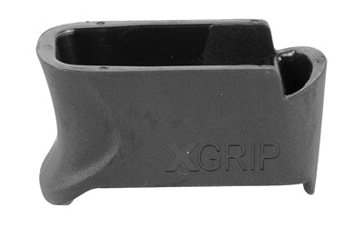 X-GRIP XGGL43-9 Grip Spacer for Glock 43 with ETS 9Rd 9mm Magazine, Improved Handling, Black