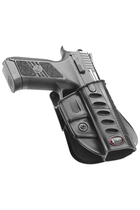 Fobus E2 Evolution Paddle Holster CZ P07 Black Right Hand Carry