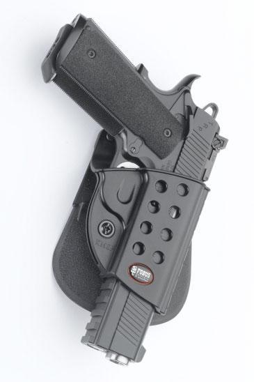 Fobus Evolution Paddle Holster Springfield 1911 Rail-Equipped Right Hand Black