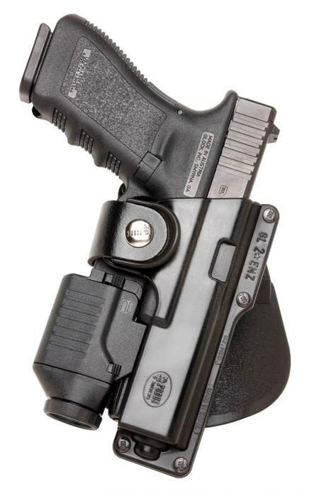 Fobus Paddle Holster for Glock 17/22/31 Accommodates Mounted Light or Laser