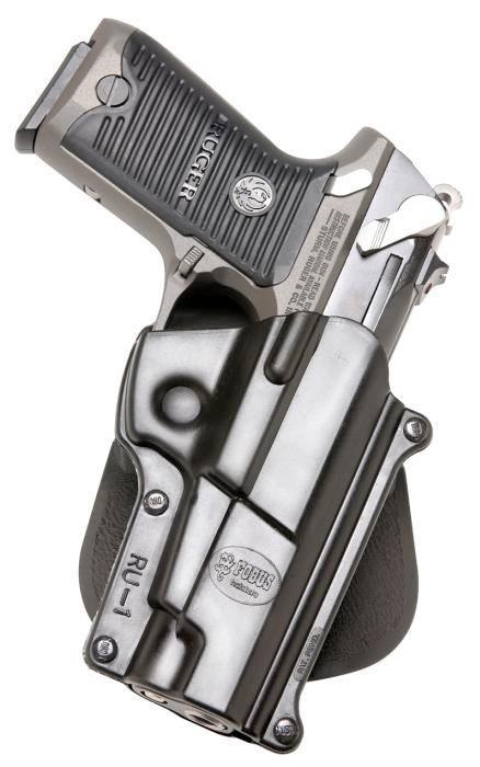Fobus Right Hand Standard Paddle Holster – Ruger P85 and P89, Black