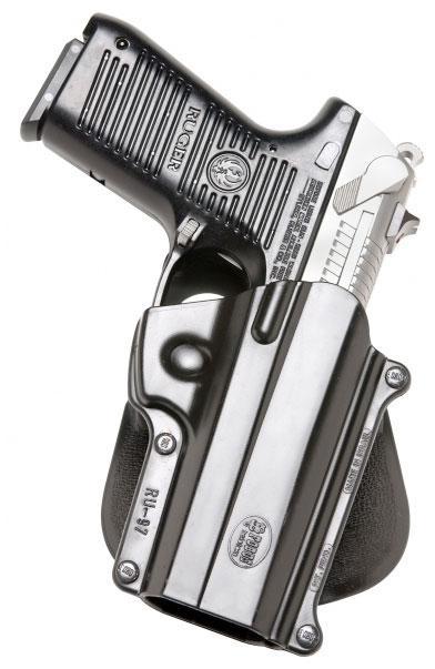 Fobus Standard Right Hand Paddle Holster - Ruger P90/P94, Black