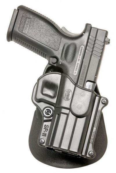 Fobus Right Hand Standard Paddle Holster – Springfield XD, Black
