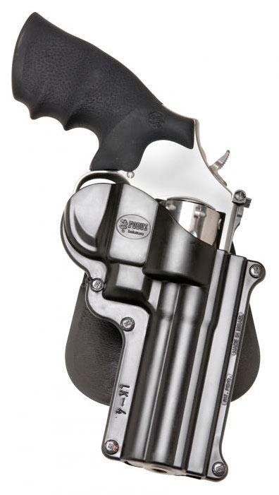 Fobus Standard Right Hand Holster - S&W K Frame/L Frame Revolvers, Black