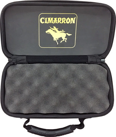 Cimarron Small Black Revolver Case for 3.5" to 5.5" Barrel Handguns