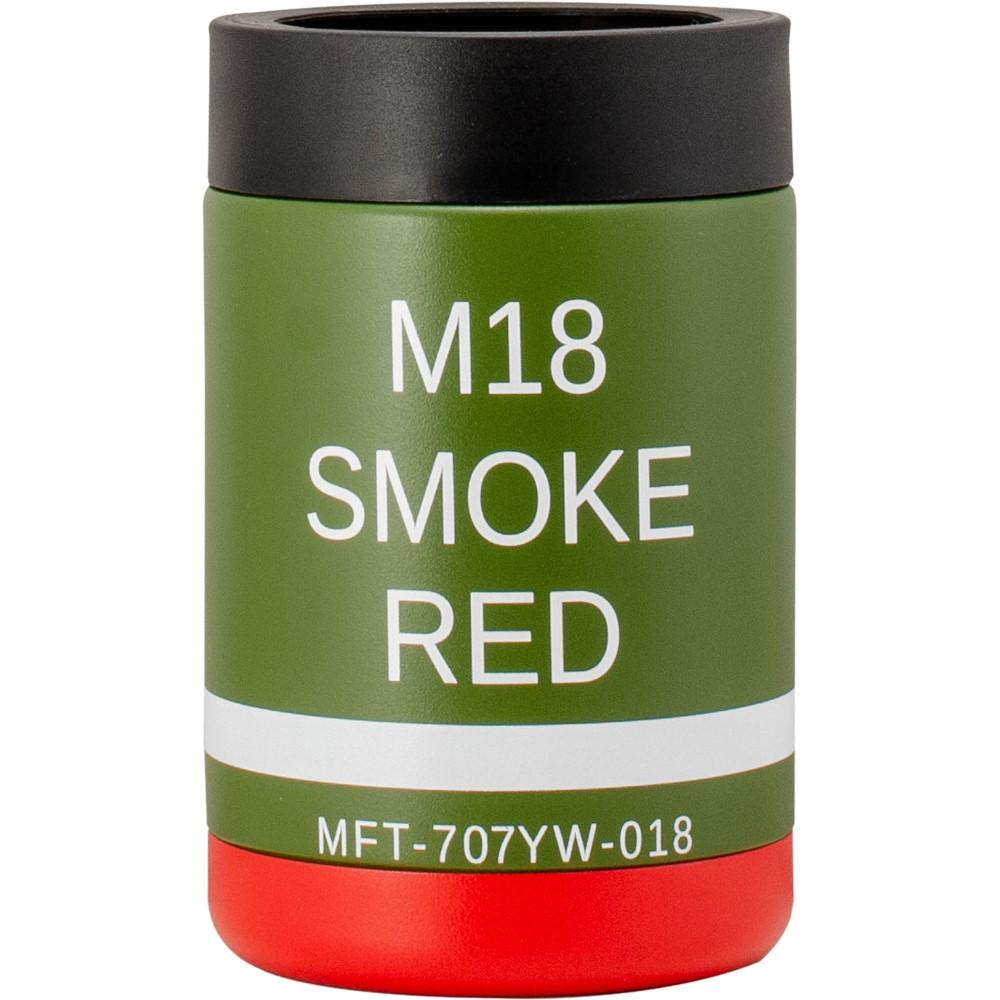 Mission First Tactical M18 Red Smoke 12oz Double-Wall Can Cooler
