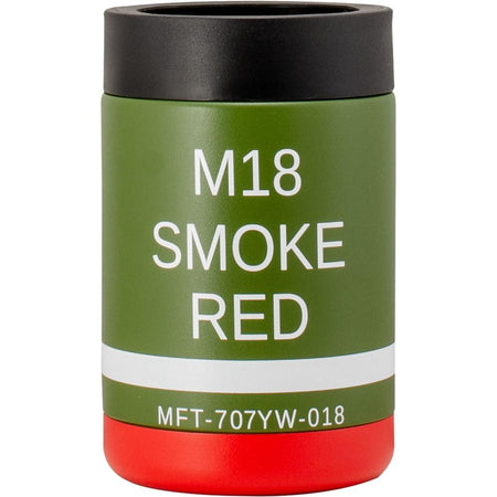 Mission First Tactical M18 Red Smoke 12oz Double-Wall Can Cooler