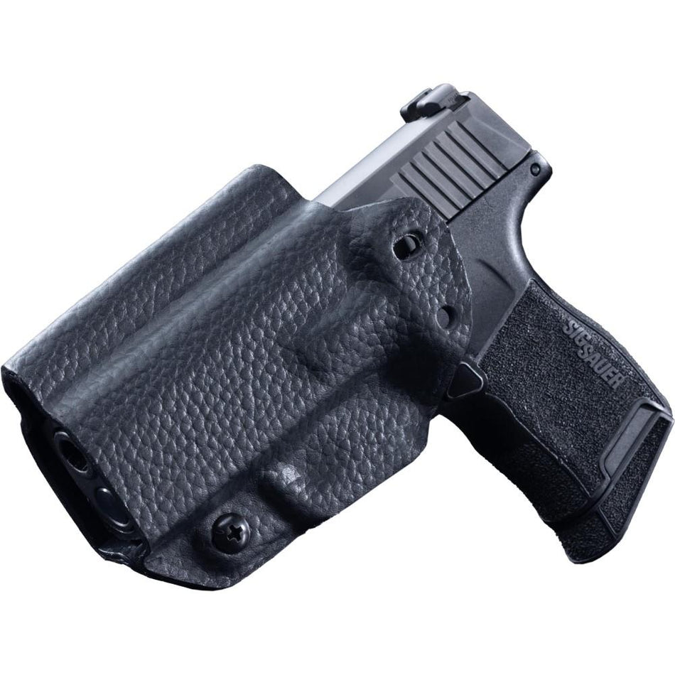 MFT Leather Hybrid Ambidextrous IWB/OWB Holster for Sig Sauer P365-XMacro Black