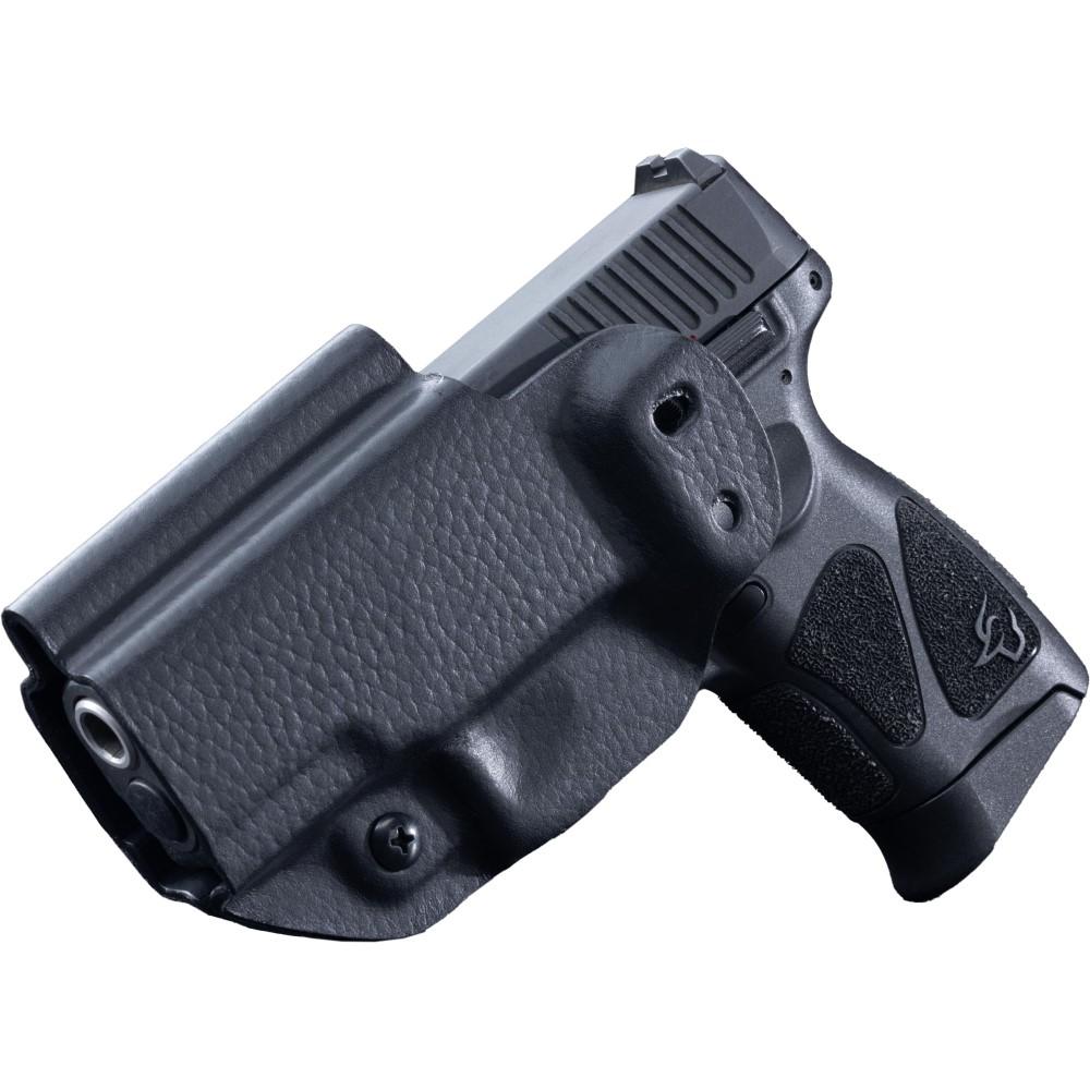 MFT Leather Hybrid AIWB IWB OWB Holster for Taurus PT111/G2/G2C/G2S/G3c Black Ambi