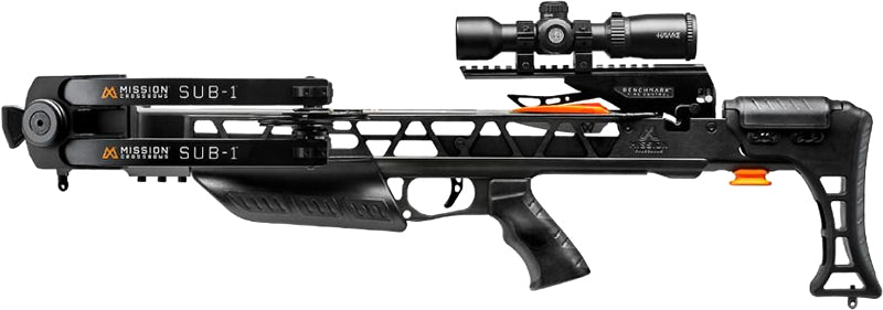 Mission Crossbow Sub-1 385 Feet Per Second Black Package
