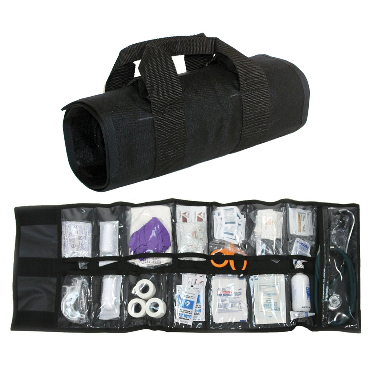 Blackhawk Medical Roll Carrier with 15 Vinyl Pouches 1000D Nylon