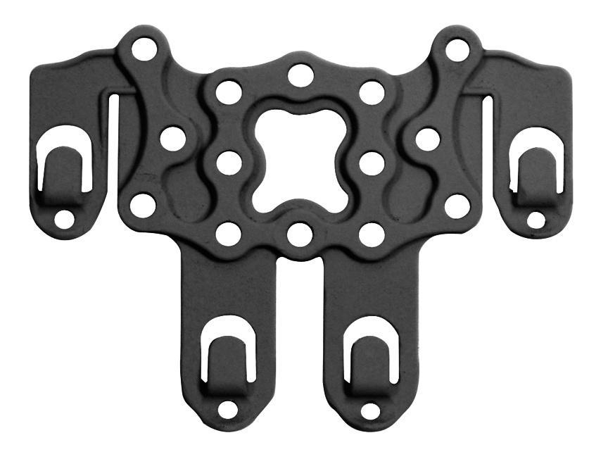 Blackhawk! STRIKE Ambidextrous Holster Platform Carbon-Fiber Polymer Black