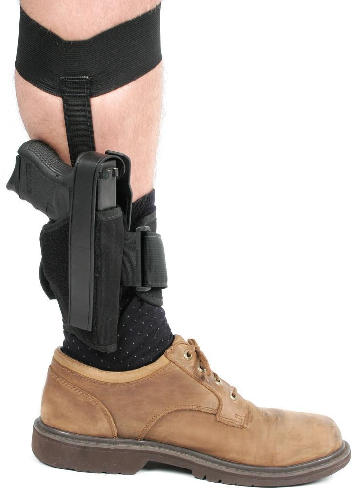 Blackhawk Black Right-Hand Ankle Holster Size 01
