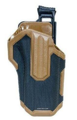 Blackhawk Omnivore Level 2 Retention Multi-Fit Non-Light Holster Black/Tan