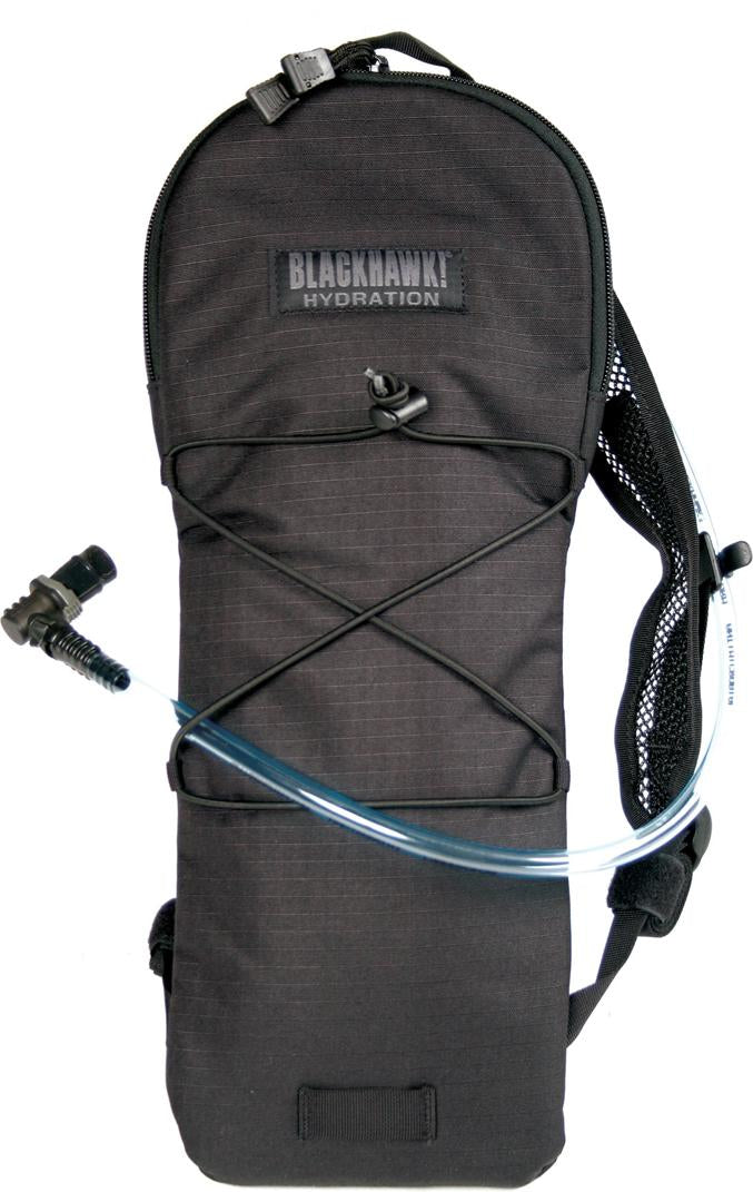 Blackhawk! Tidal Rave Hydration Backpack with Bungee Retention 100oz Black