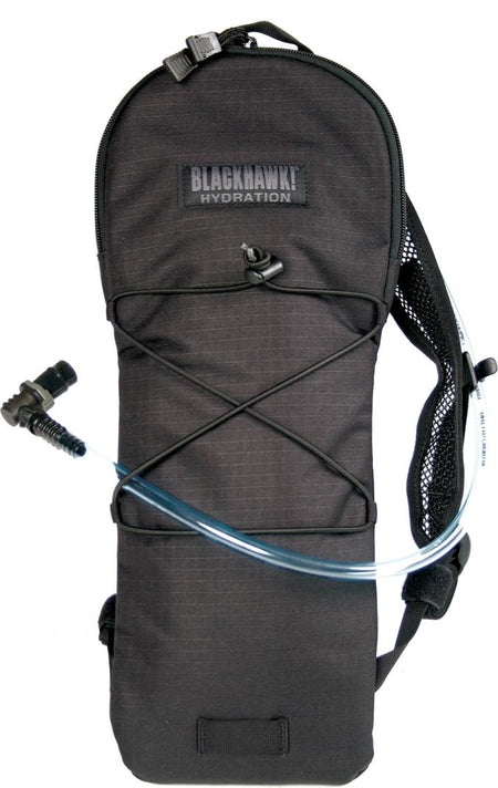Blackhawk! Tidal Rave Hydration Backpack with Bungee Retention 100oz Black