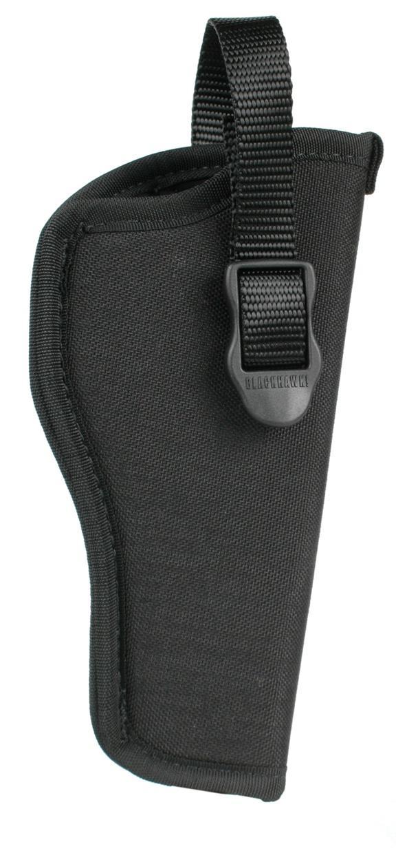 Blackhawk! Nylon Hip Holster with Retention Strap High Ride Design