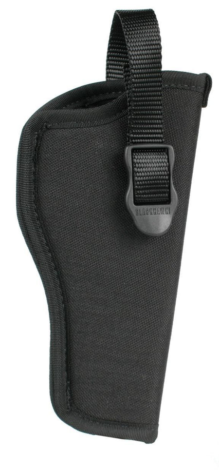 Blackhawk! Nylon Hip Holster with Retention Strap High Ride Design